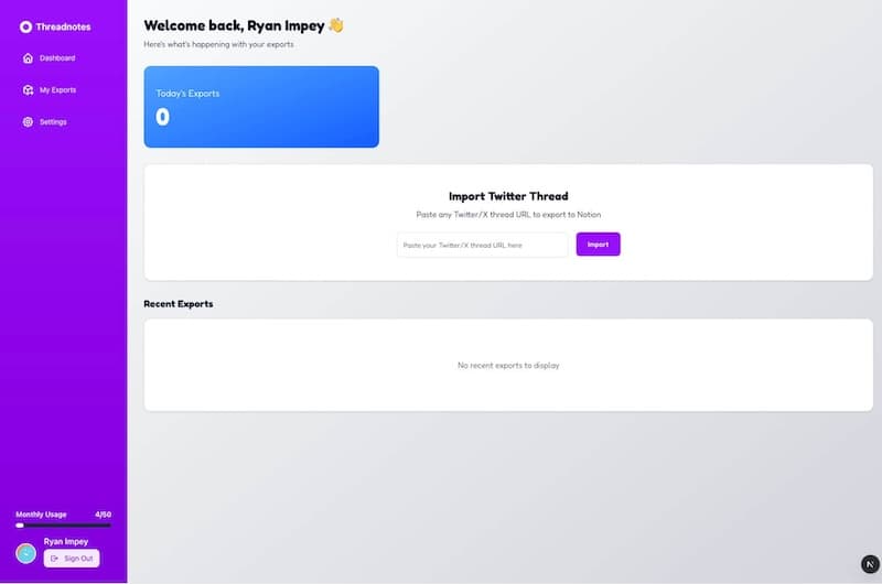 Product Dashboard